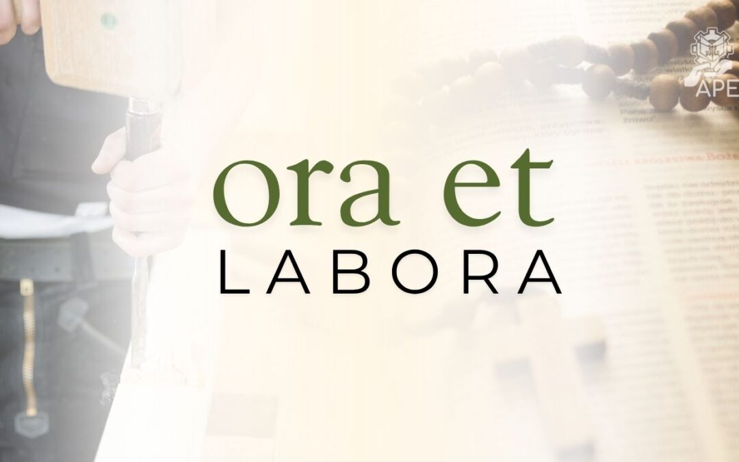 Relación entre la oración y el trabajo según el tradicional ora et labora